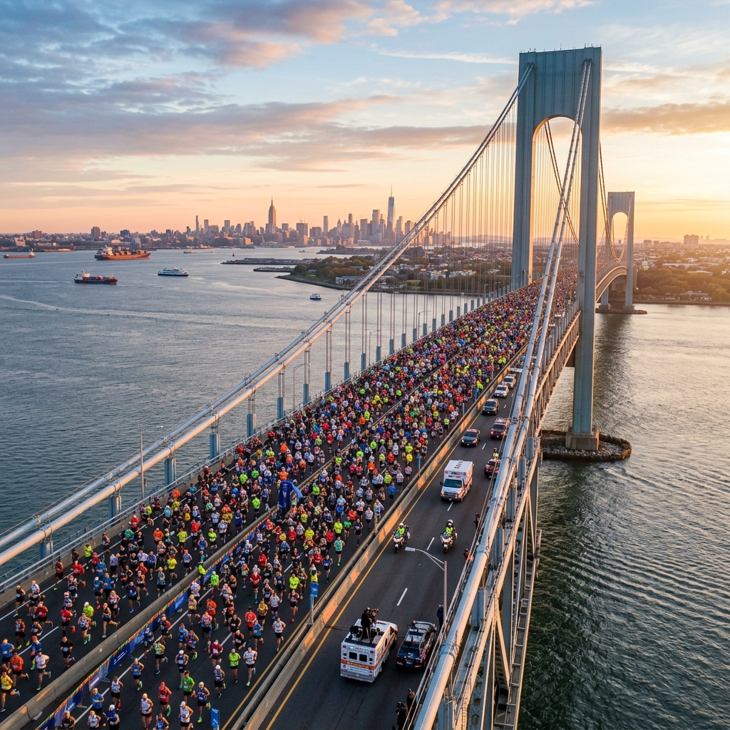 TCS New York City Marathon 2026 (50 anos do percurso)
